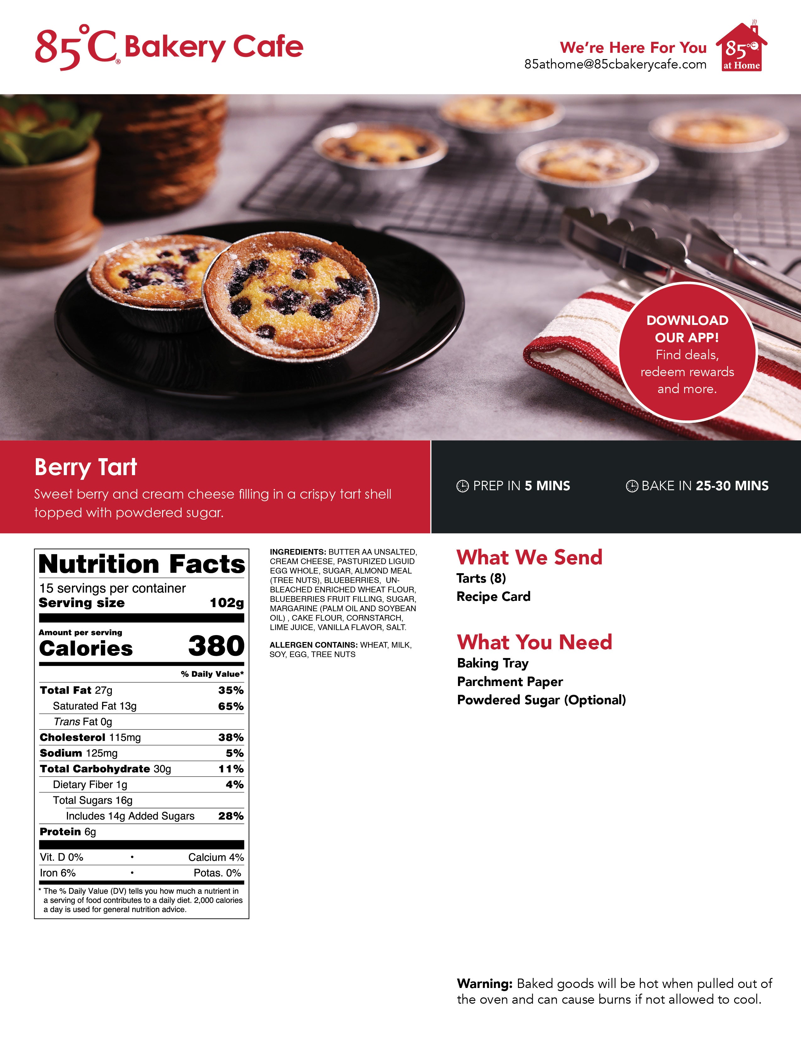 Berry Tart Baking Guide Image